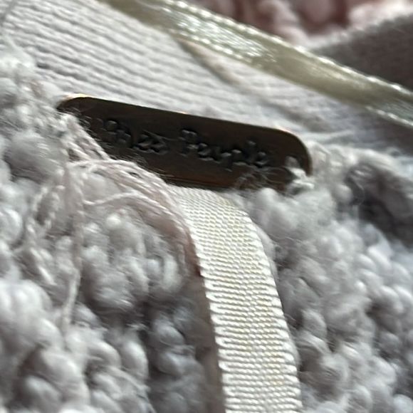 Free People Rugby Songbird Stripe Pullover SweaterSmall Pale Pink Pale Gray - Picture 3 of 15